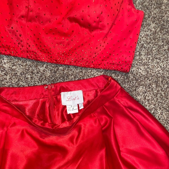 Red Prom Dress - Picture 6 of 7